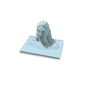 adiyogi 3d printed statue – symbol of meditation and serenity