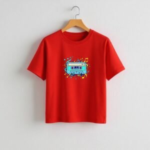 red music graphic t shirt